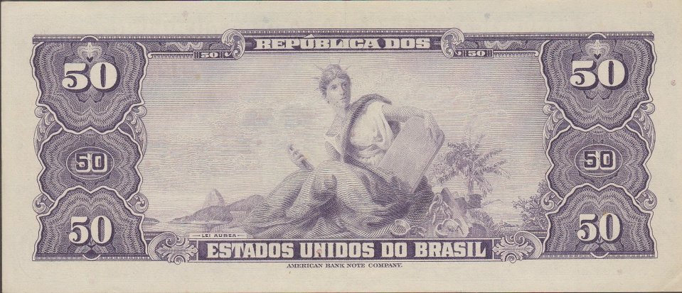 Imagem do verso da cédula